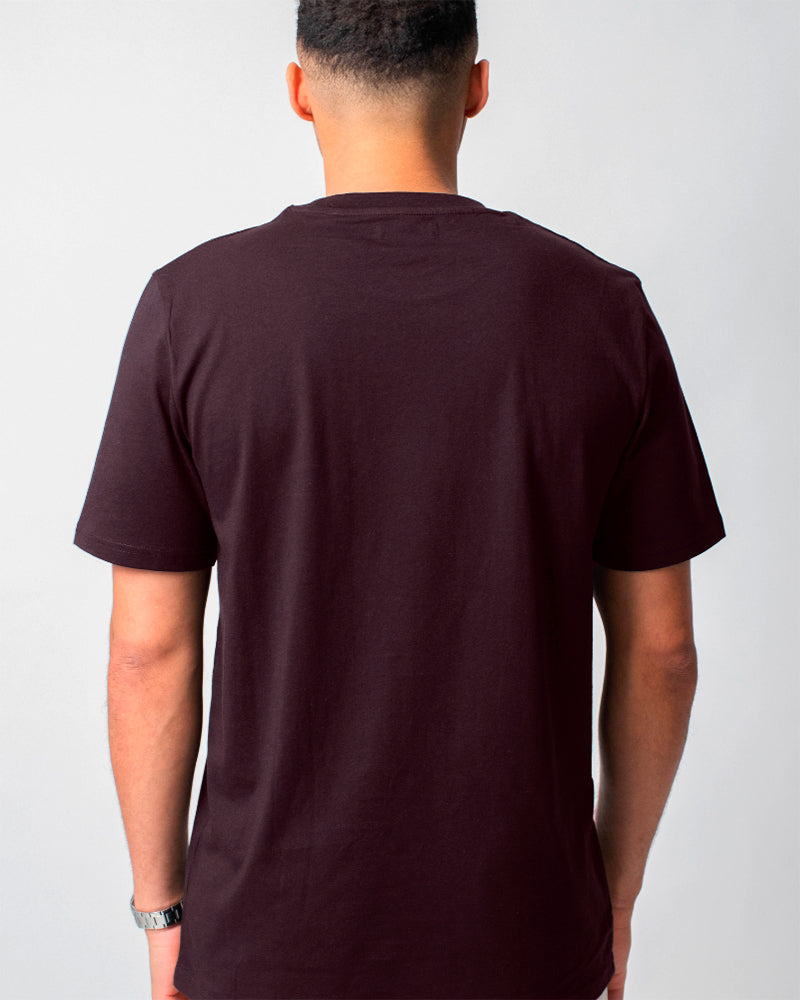 Torino Tee - Red Brown