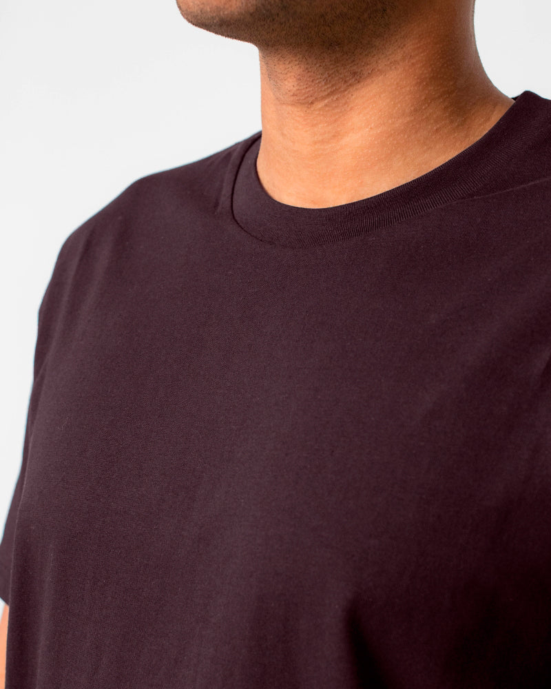 Torino Tee - Red Brown