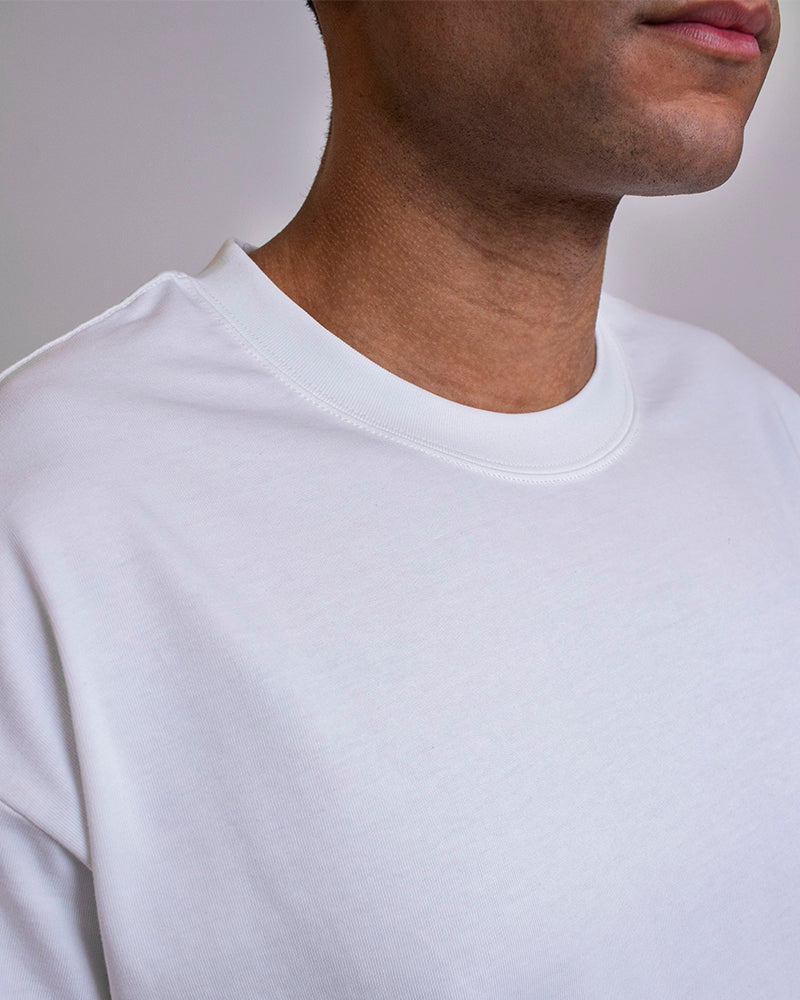 VESPA BOX FIT T-SHIRT - WHITE