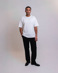VENICE BOX FIT T-SHIRT - WHITE