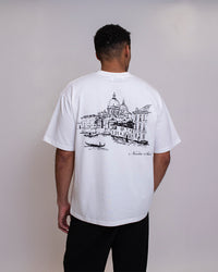 VENICE BOX FIT T-SHIRT - WHITE